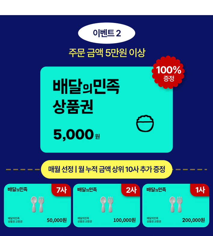 meviy(메비) 100% 당첨 고객감사제